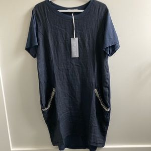 NWT Pistache dress made in Italy